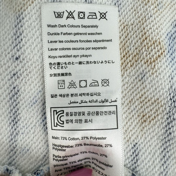 Joules Women's US 12 1/4 Zip Pullover Floral Stripe Sweatshirt Casual Coastal - Picture 10 of 10